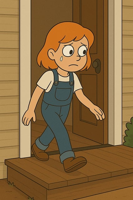 Tekenfilm, Meisje, Vrouw, 2D, Kind