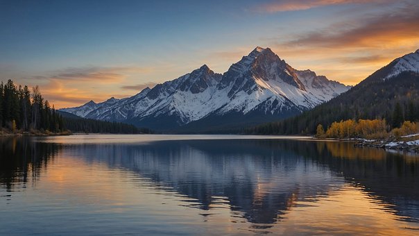 Montaña, Naturaleza, Paisaje, Lago