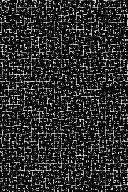 Free puzzle jigsaw logic illustration