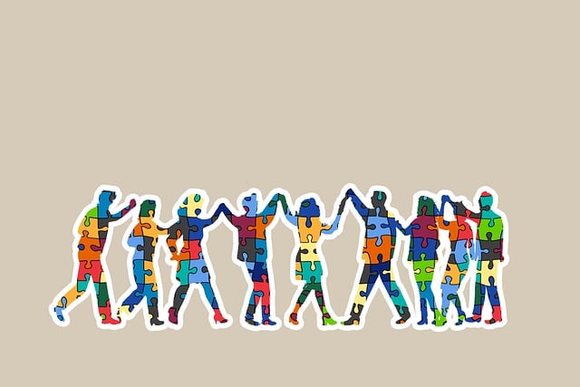 Download free HD stock image of Diversity Puzzle Free diversity puzzle friendship illustration