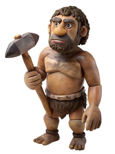 Free human prehistoric ancient illustration