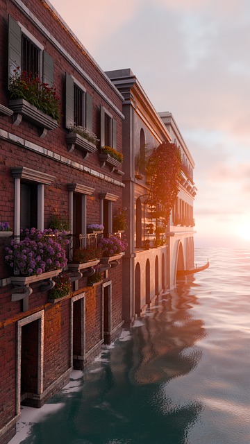 Venetia, Blender, 3D, Textură, Italia