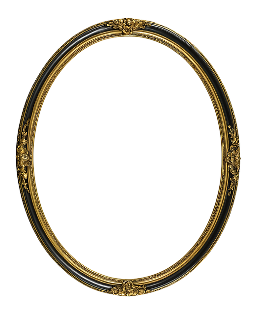 Kader, Ovaal, Victoriaans, Vintage, Oud