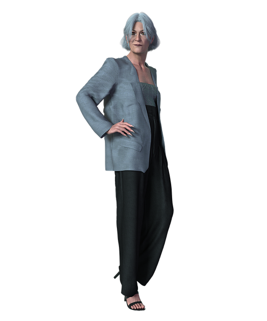 Free elder senior person illustration