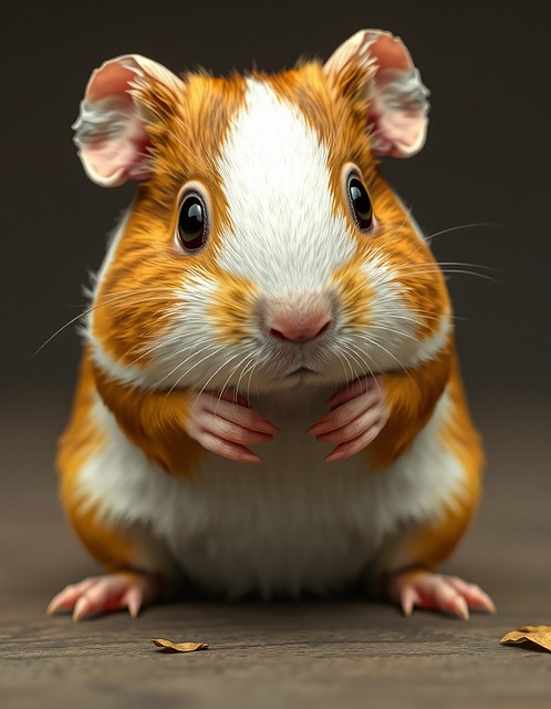 Free ai generated guinea pig animal illustration