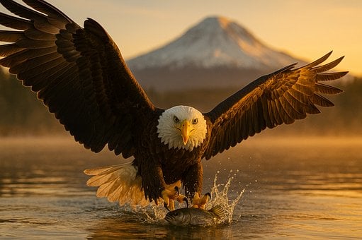 Free Eagle Bird Of Prey illustration and picture