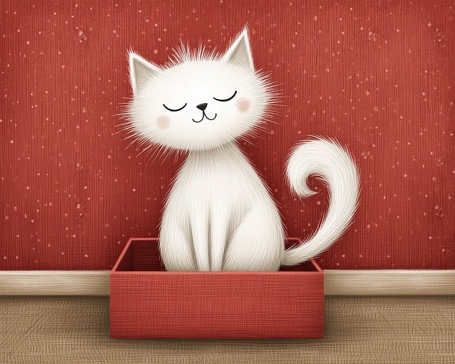 Free ai generated cat pet illustration