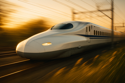 Free Bullet Train Train illustration and picture