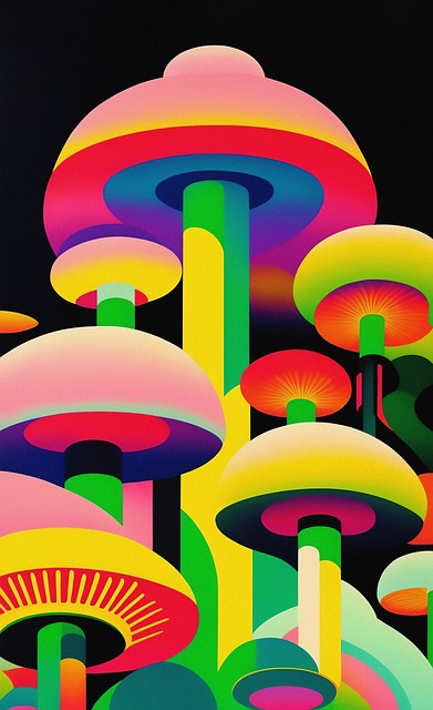 Ciuperci, Ciuperca, Psihedelic, Trippy