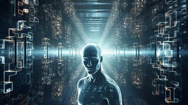 Free Cyberworld Robot illustration and picture
