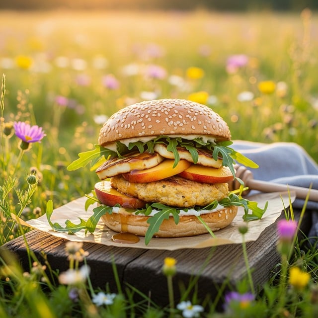 Free burger hamburger food illustration