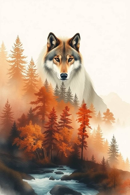 Free Wolf Animal illustration and picture