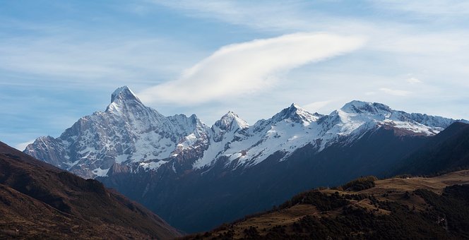 Free Mountain Snow photo and picture