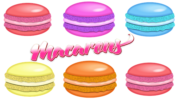 Macaron, Mat, Konditori, Dessert, Søt