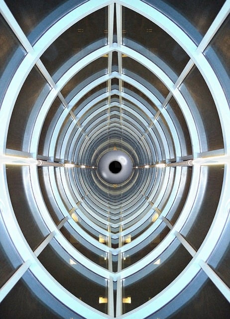 Free tunnel architecture building illustration