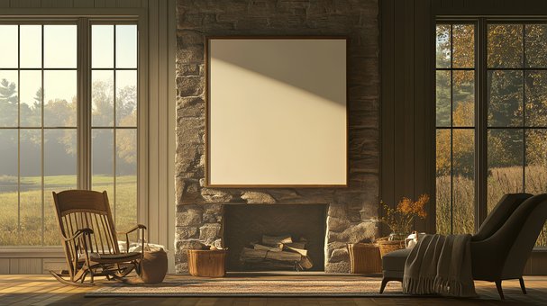 Free Living Room Mural photo and picture
