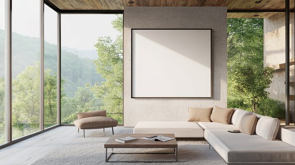 Free Living Room Setup photo and picture