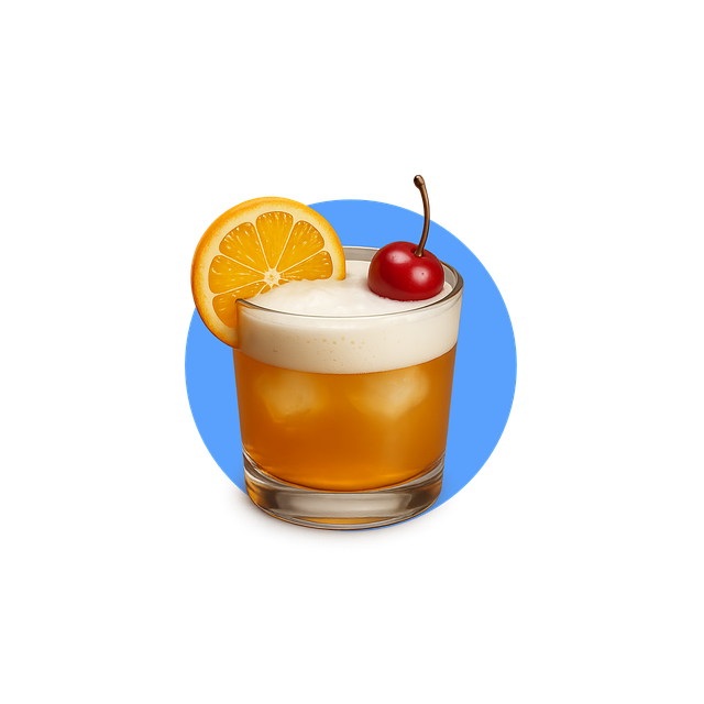 Whisky Sour, 3D-Illustrationen