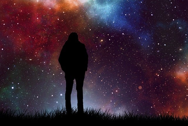 Free space galaxy universe illustration