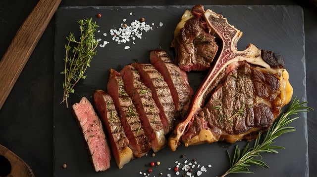 Free ai generated steak meat illustration