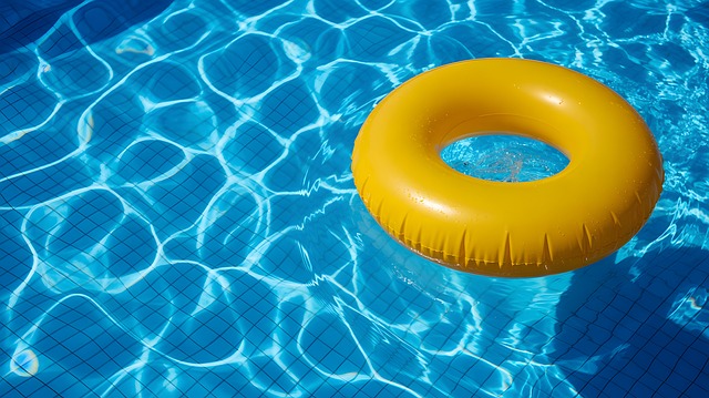 Free ai generated pool float illustration