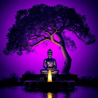 Buda, Meditación, Budismo, Monje