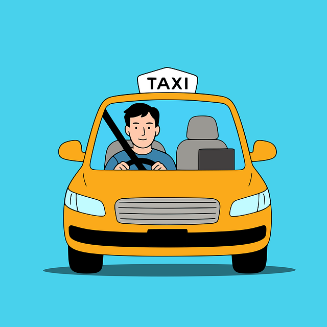 Free Taxi Yellow Taxi vector and picture