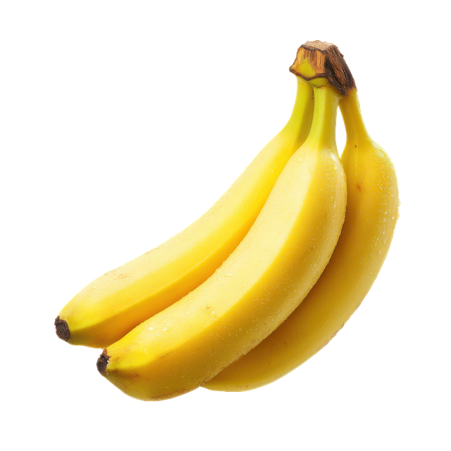 Free banana fruit yellow illustration