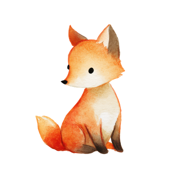 Free ai generated fox kitsune illustration