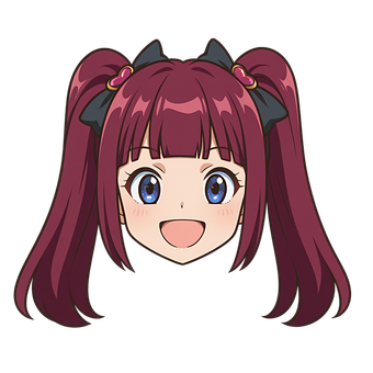 Mädchen, Emoji, Emoticon, Smiley