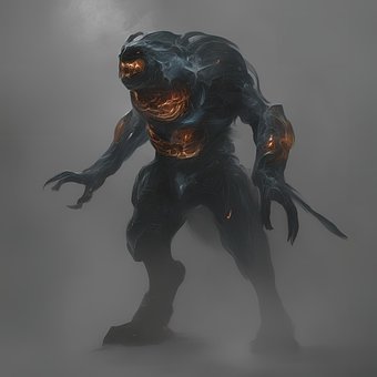 Dunkel, Kreatur, Monster, Grusel, Dämon