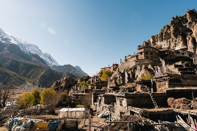 Nepál, Tibet, Himálaj, Modlitba