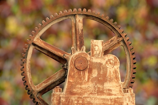 Free machinery machine industry illustration