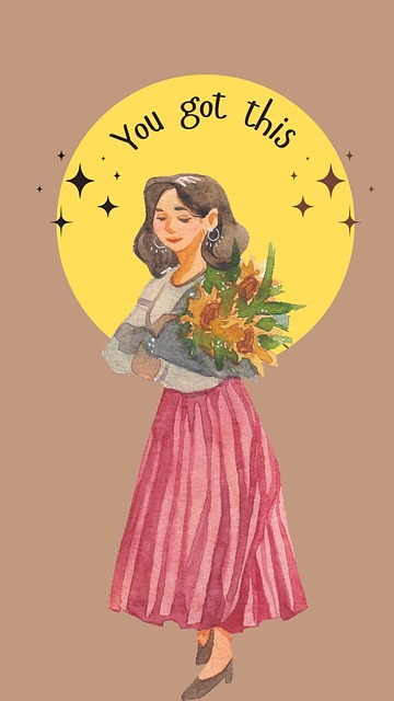 Free Phone Girl illustration and picture