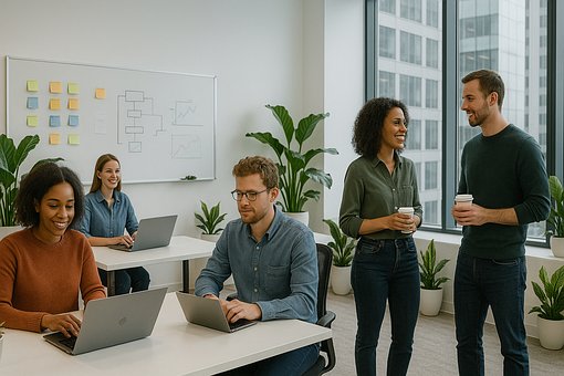 Free Desk Company illustration and picture