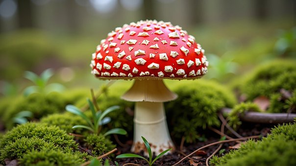 Free Mushroom Nature illustration and picture