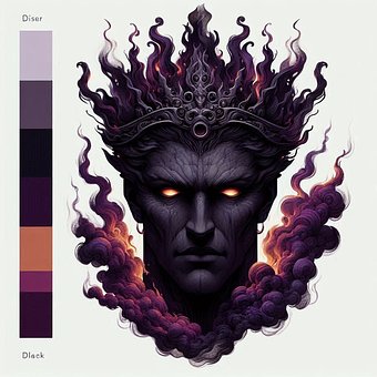 Ilustración, Hades, Dios, Griego, Grecia