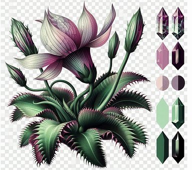 Planta, Carnívora, Cuarzos, Cuarzo
