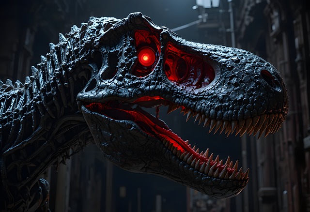 Crânio, Esqueleto, Cabeça, Dinossauro
