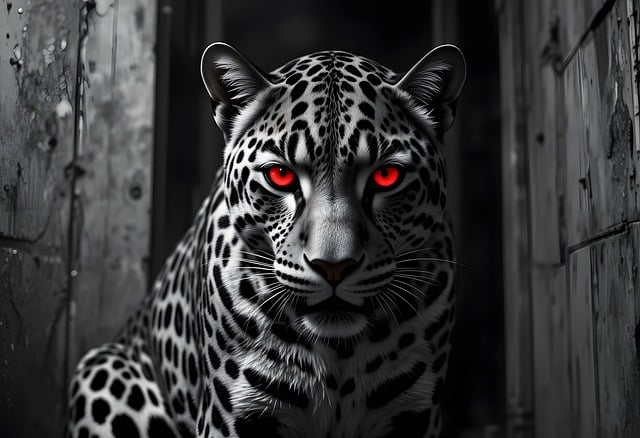 Free leopard nature animal illustration