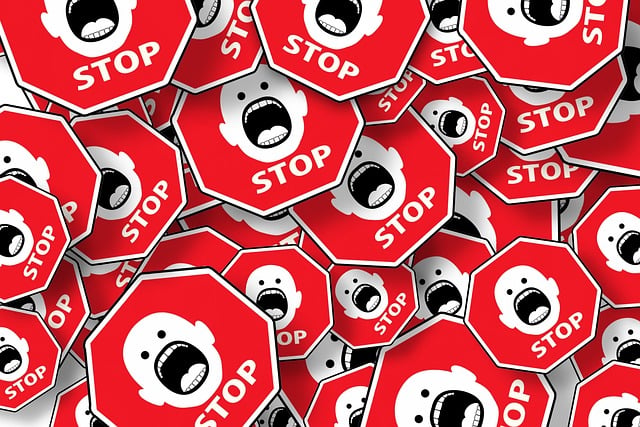 Free traffic sign prohibition warning illustration