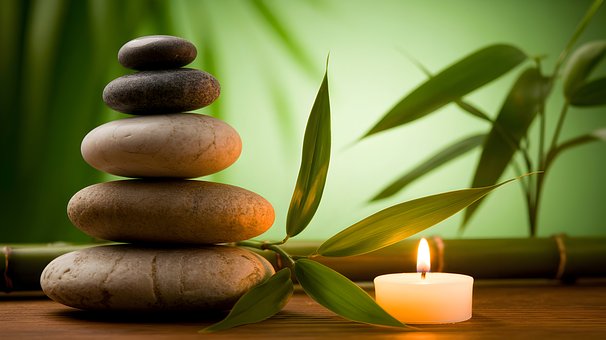 Free Stone Candle illustration and picture