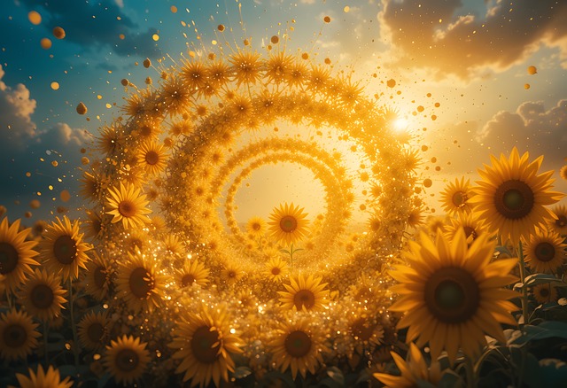 Free ai generated sunflowers flowers illustration