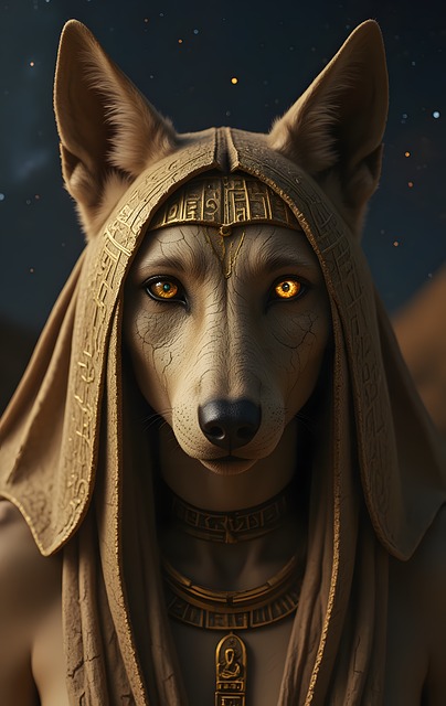 Free ai generated goddess mythology illustration