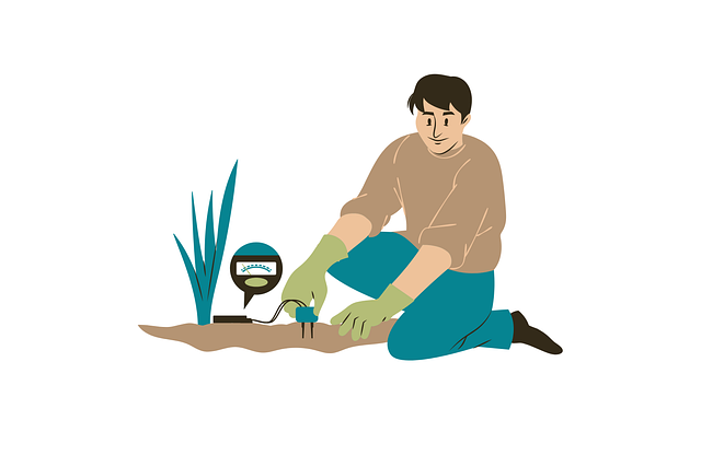 Free iot technology mobile illustration