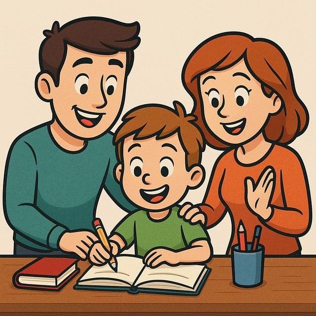 Free study parents help illustration