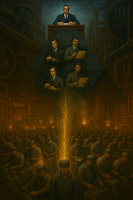 Free Knowledge Expropriation Taylorism illustration and picture