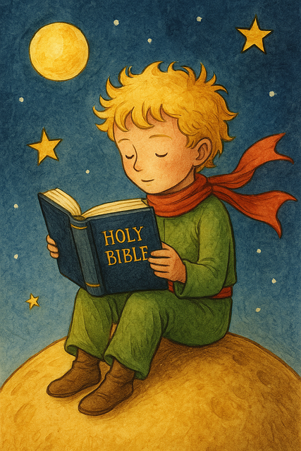 Free ai generated universe reading illustration