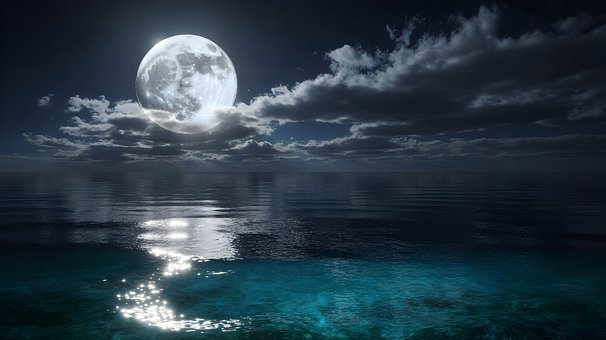 Free Ai Generated Moon illustration and picture