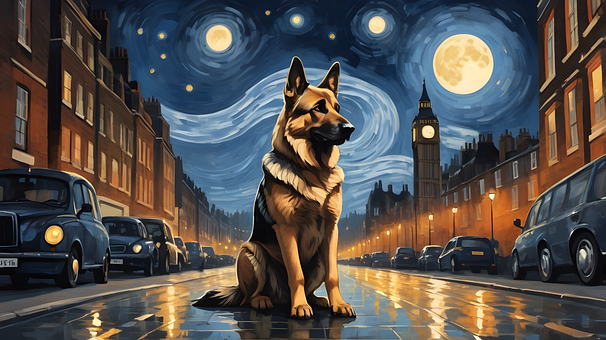 Free Dog Pet illustration and picture